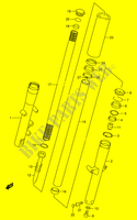 AMORTISSEUR AVANT (MODELE Y P37) pour Suzuki INTRUDER 1500 2014
