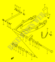 BRAS OSCILLANT ARRIERE (MODELE T/V/W/Y) pour Suzuki TS-ER 185 1996
