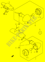 CLIGNOTANTS (MODELE K4) pour Suzuki INTRUDER 1500 2001