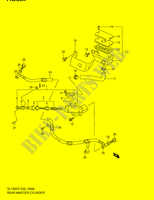 MAITRE CYLINDRE ARRIERE (MODELE K2/K3/K4) pour Suzuki INTRUDER 1500 2014