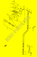 MAITRE CYLINDRE AVANT (MODELE W/X/Y/K1) pour Suzuki INTRUDER 1500 2001