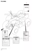 ETIQUETTE (P28) pour Suzuki QUADSPORT 90 2024