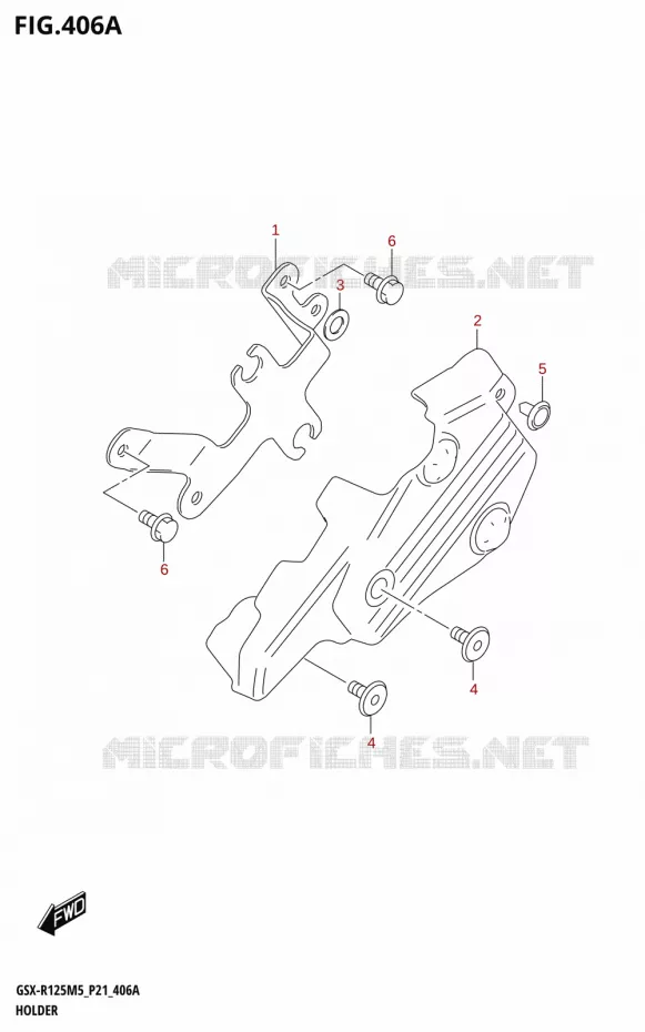 SUPPORT Suzuki MOTO 125 GSX-R 2025  GSX-R125RL 2025 M5 (P21)