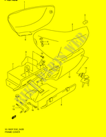 CARENAGES ARRIERE  (MODELE K2/K3) pour Suzuki INTRUDER 1500 2014