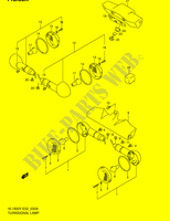 CLIGNOTANTS (MODELE K2/K3) pour Suzuki INTRUDER 1500 2014