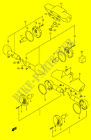CLIGNOTANTS (MODELE W/X/Y/K1) pour Suzuki INTRUDER 1500 2014