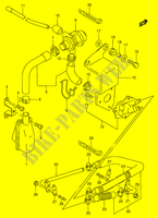 SYSTÈME DE RECYCLAGE GAZ D'ECHAPPEMENT (E18) pour Suzuki INTRUDER 800 1999