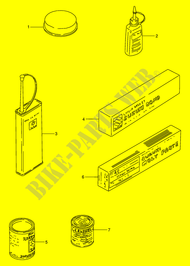 OPTIONS pour Suzuki VX 800 1990