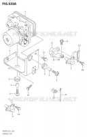 SYSTÈME ABS (AN400A,AN400ZA) pour Suzuki BURGMAN 400 2007