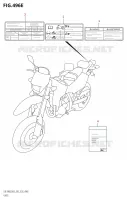ETIQUETTE (DR Z400SM:M3:E28) pour Suzuki DR-Z 400 2023