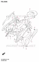 CACHES LATERAUX CARENAGES/CADRE 1000 suzuki-moto GSX-S 2025 2948000047