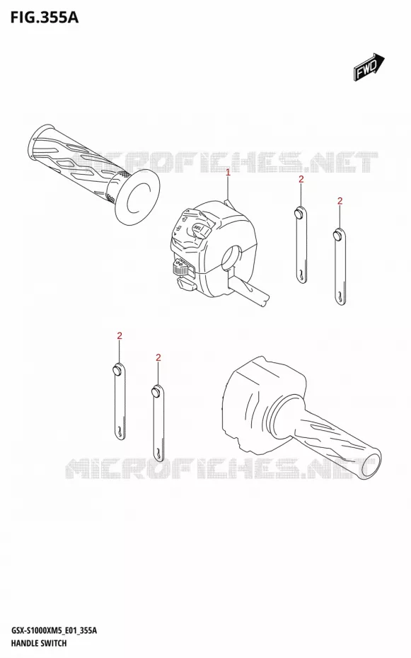 COMMODOS Suzuki MOTO 1000 GSX-S 2025  GSX-S1000XRREM5 E01 2025 M5 (E01)