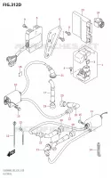 PARTIE ELECTRIQUE (DL650XA:M3:E03) pour Suzuki V-STROM 650 2023