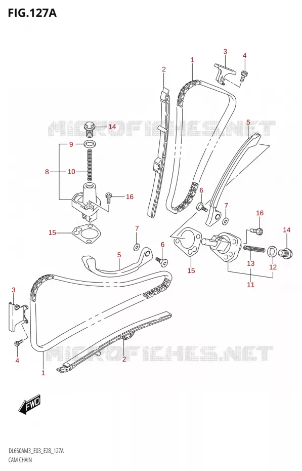 DISTRIBUTION Suzuki MOTO 650 V-STROM 2023  DL650AM3