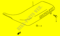 SELLE pour Suzuki DS 80 1999