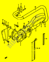 SYSTÈME DE RECYCLAGE GAZ D'ECHAPPEMENT (DR350SHN/SHP E18) pour Suzuki DR 350 1990