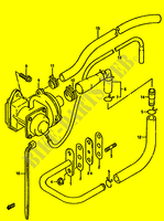 SYSTÈME DE RECYCLAGE GAZ D'ECHAPPEMENT (DR350SL/SM E18) pour Suzuki DR 350 1993