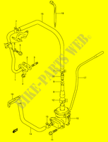 SYSTÈME DE RECYCLAGE GAZ D'ECHAPPEMENT (E18,E39) pour Suzuki DR 650 1991