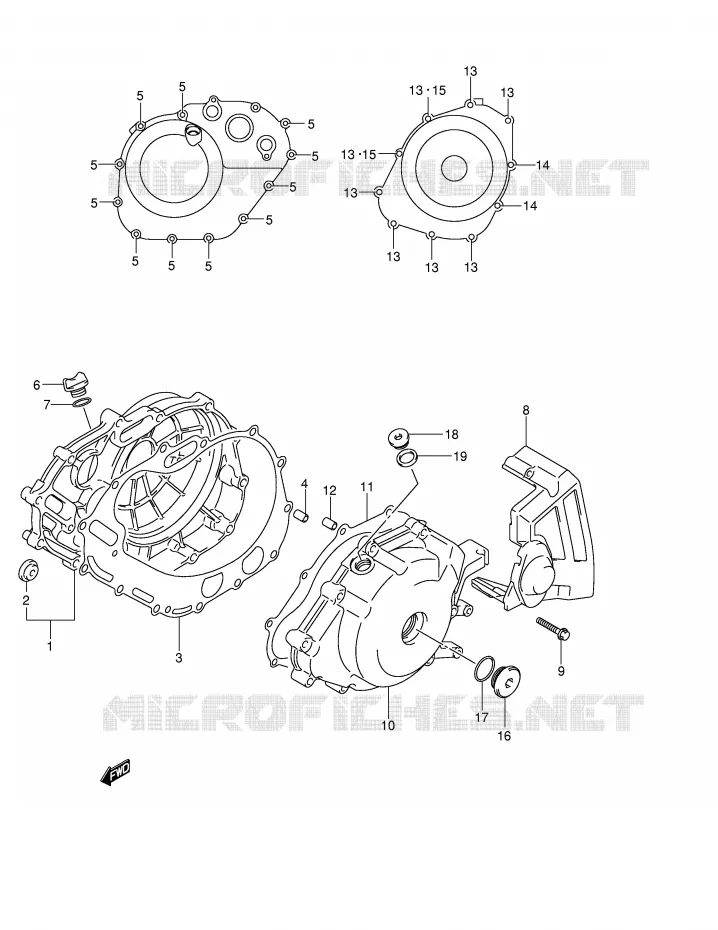 CARTER Suzuki MOTO 650 V-STROM 2006  DL650U3K6(E2)