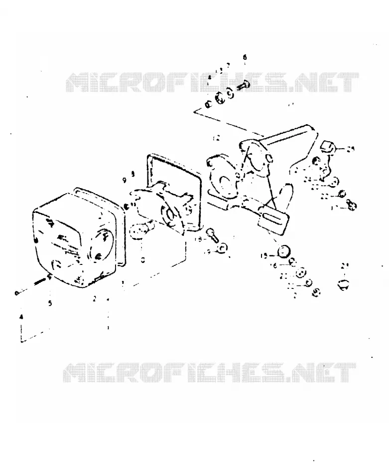 FEU ARRIERE (E34) Suzuki MOTO 400 DR 1981  DR400SX(T/X)