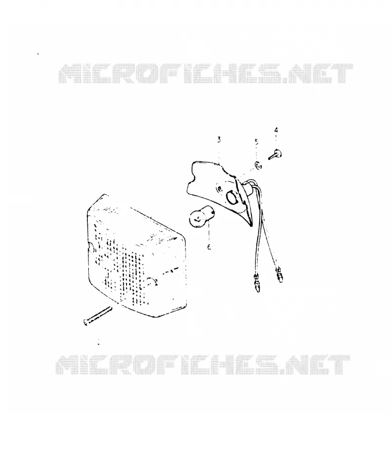 LAMPE DE SECURITE Suzuki SCOOTER 50 FR 1999  FR50X