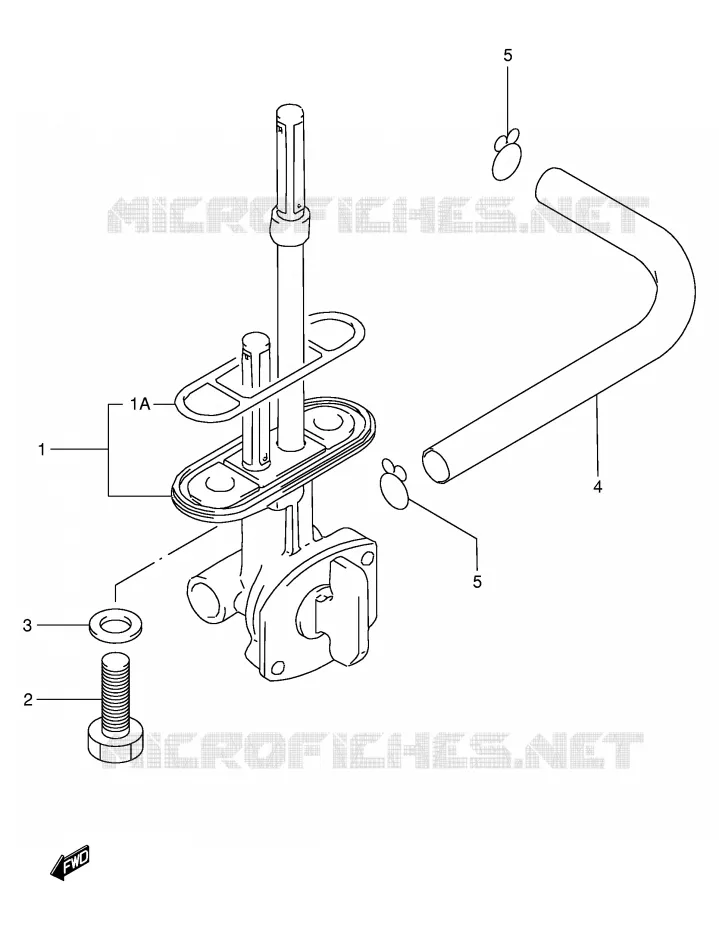 ROBINET D'ESSENCE Suzuki MOTO 125 DR 2000  DR125SEY(E4)
