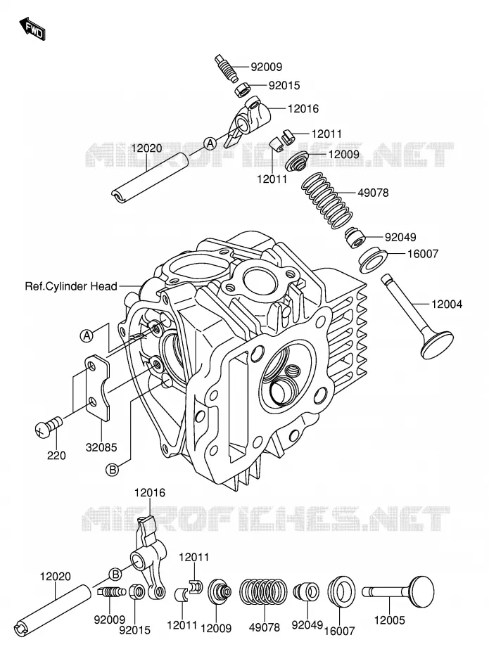 SOUPAPE Suzuki MOTO 110 DR-Z 2004  DR-Z110K4(E21)