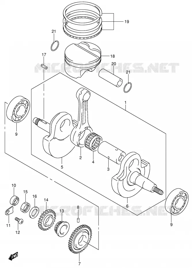 VILEBREQUIN Suzuki MOTO 400 DR-Z 2000  DR-Z400SY(E2)