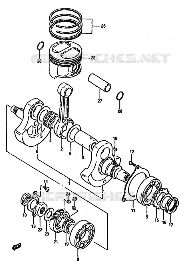 VILEBREQUIN Suzuki MOTO 600 DR 1986  DR600SUG(E2)