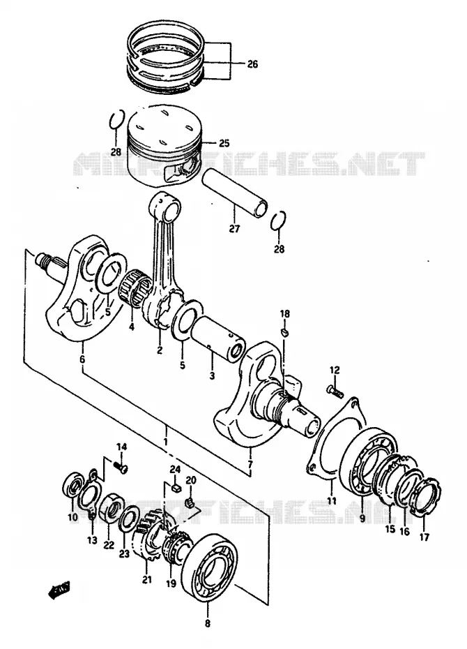 VILEBREQUIN Suzuki MOTO 650 DR 1991  DR650RSM(L/M)