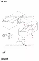 CARENAGES (SV650A,SV650AU) pour Suzuki SV 650 2023