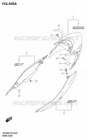CARENAGES (SV650A,SV650AU) pour Suzuki SV 650 2023