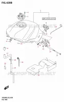 RESERVOIR D'ESSENCE ((SV650A,SV650AU)) pour Suzuki SV 650 2023