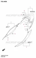 CARENAGES (SV650,SV650A) pour Suzuki SV 650 2023