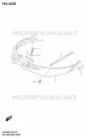 COUVRE RESERVOIR (SV650XA:M4:E02) pour Suzuki SV 650 2024