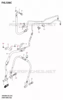 DURITE DE FREIN AVANT (SV650AU:M4:E02) pour Suzuki SV 650 2024