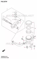 MAITRE CYLINDRE AVANT (SV650XAU:M4:E19) pour Suzuki SV 650 2024