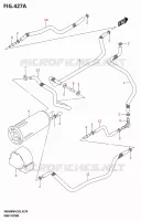 SYSTÈME DE RECYCLAGE VAPEURS CARBURANT (SV650A:M4:E02) pour Suzuki SV 650 2024
