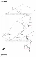 SELLE (SV650A) pour Suzuki SV 650 2025