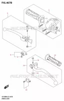 LEVIERS   POIGNEES (DL1050RR) pour Suzuki V-STROM 1050 2024