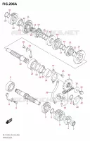 TRANSMISSION (DR Z125) pour Suzuki DR-Z 125 2022