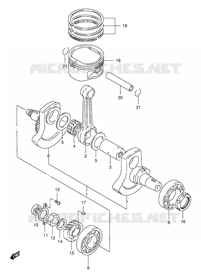 VILEBREQUIN Suzuki MOTO 650 FREEWIND 2000  XF650UY(E2)
