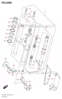 FOURCHE (E28) pour Suzuki DR 50 2023