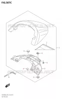 CAPOT DE SELLE (VZR1800BZ:L8:E03) pour Suzuki BOULEVARD 1800 2018