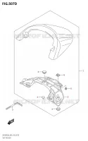 CAPOT DE SELLE (VZR1800BZ:L8:E28) pour Suzuki BOULEVARD 1800 2018