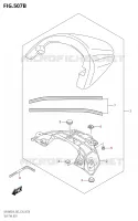 CAPOT DE SELLE (VZR1800BZ:L9:E03) pour Suzuki BOULEVARD 1800 2019