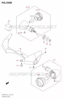 CLIGNOTANTS (VZR1800BZ:L9:E33) pour Suzuki BOULEVARD 1800 2019