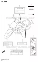 ETIQUETTE (E33) pour Suzuki BOULEVARD 1800 2021