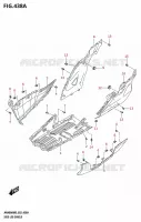 CARENAGES INFERIEURS pour Suzuki BURGMAN 400 2025