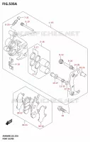 ETRIER DE FREIN AVANT pour Suzuki BURGMAN 400 2025